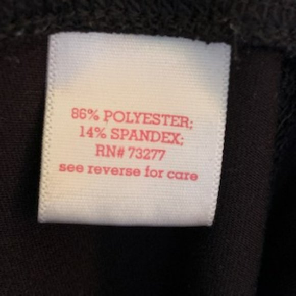 Girls size 14 yoga capris with cut out detail - Picture 5 of 6